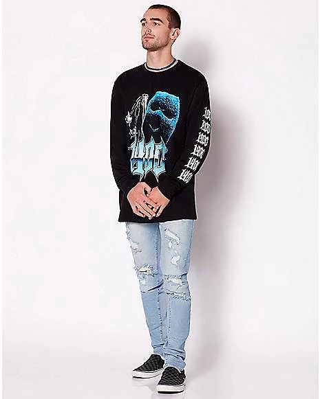 Hot Sale ๐ฏ Chrome Morning Long Sleeve 1400 Trippie Redd T ๐ Shirt โญ 5 Hot Sale ๐ฏ Chrome Morning Long Sleeve 1400 Trippie Redd T ๐ Shirt โญ - Image 3