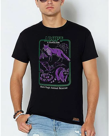 Buy 🎁 Adopt A Familiar Two T 👕 Shirt - Steven Rhodes 🎁 3 Buy 🎁 Adopt A Familiar Two T 👕 Shirt - Steven Rhodes 🎁