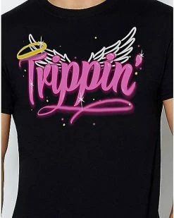 Brand new ⌛ Trippin' Angel Wings T 👕 Shirt 😍 -EASY Come EASY GO-shop 03828886 f