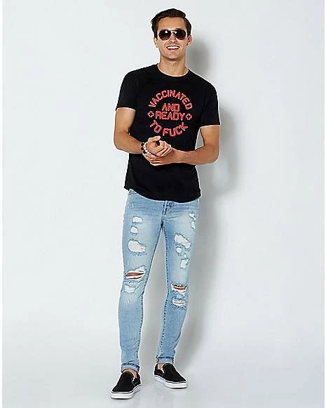 Best deal ✔️ Vaccinated and Ready T 👚 Shirt ⌛ 5 Best deal ✔️ Vaccinated and Ready T 👚 Shirt ⌛ - Image 3