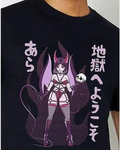 Brand new 🎉 Welcome to Hell T 👚 Shirt ⌛ -EASY Come EASY GO-shop 03834231 b