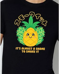 Cheap ❤️ Pineapple Smoke It T 👕 Shirt 🎁 -EASY Come EASY GO-shop 03834579 b
