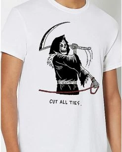 Outlet 🥰 Cut All Ties T 👚 Shirt - Skullpel 🔔 -EASY Come EASY GO-shop 03834991 b