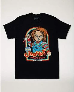Budget 🤩 Chucky Wanna Play T 👚 Shirt - Steven Rhodes 🌟