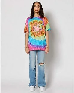 Outlet 😍 Tie Dye Patrick Krabby Patties T 👕 Shirt - SpongeBob SquarePants 🌟 -EASY Come EASY GO-shop 03844768 c
