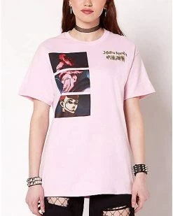 Buy ⌛ Pink Screenshot Jujutsu Kaisen T 👕 Shirt 🌟
