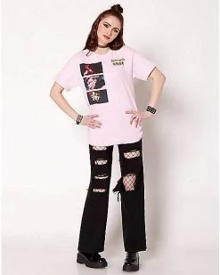 Buy ⌛ Pink Screenshot Jujutsu Kaisen T 👕 Shirt 🌟 -EASY Come EASY GO-shop 03847142 c