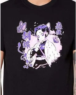 Top 10 🛒 Shinobu T 👕 Shirt - Demon Slayer ⌛ -EASY Come EASY GO-shop 03848611 b