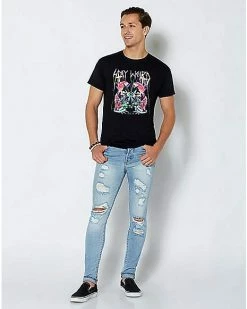 Brand new 🛒 Stay Weird Collage T 👕 Shirt 🎉 -EASY Come EASY GO-shop 03862620 c