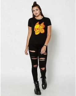 Cheap 🌟 Skullterfly 2 T 👕 Shirt 😀 -EASY Come EASY GO-shop 03863040 c