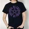 Cheapest 😉 Evil as Fuck Pentagram T 👚 Shirt 🧨