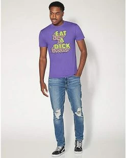 Best Pirce 💯 Eat A Dick T 👕 Shirt 😉 -EASY Come EASY GO-shop 03866696 c