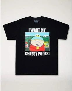 Outlet ✔️ Cartman Cheesy Poofs T 👕 Shirt - South Park ✔️