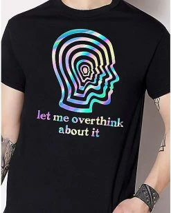 Brand new ⌛ Let Me Overthink T 👕 Shirt ⭐ -EASY Come EASY GO-shop 03877693 b