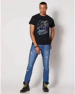 Outlet ❤️ Reflective Skull T 👕 Shirt 👏 -EASY Come EASY GO-shop 03878592 c