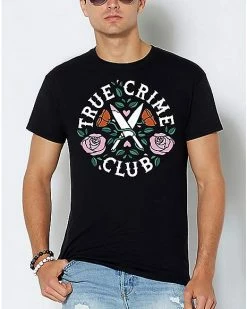 Cheap 👍 True Crime Club T 👚 Shirt - Forensics & Flowers ✨ -EASY Come EASY GO-shop 03879194 e