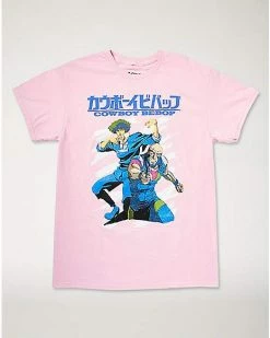 Best Sale 👍 Spike and Jet T 👕 Shirt - Cowboy Bebop 🧨