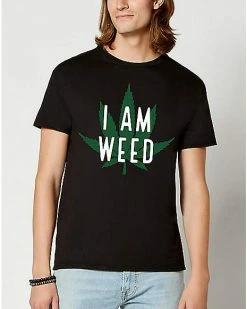 Outlet ✨ I Am Weed T 👚 Shirt 🤩