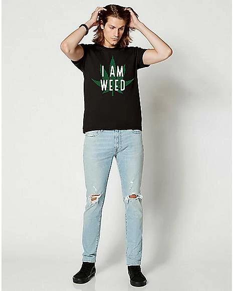Outlet โจ I Am Weed T ๐ Shirt ๐คฉ 5 Outlet โจ I Am Weed T ๐ Shirt ๐คฉ - Image 3