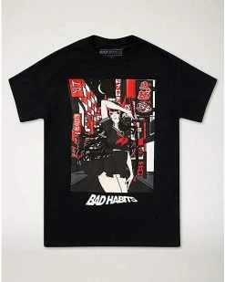 Wholesale 👍 Samurai City T 👕 Shirt - Bad Habits 🔥