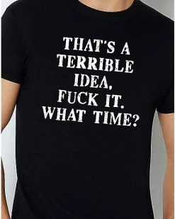 Outlet 👏 Terrible Idea T 👚 Shirt ✨ -EASY Come EASY GO-shop 03907854 b