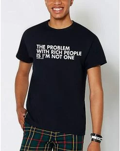 Buy ⌛ The Problem with Rich People T 👚 Shirt - DPCTED 🔥