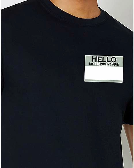 Deals 🎉 Hello Pronouns T 👕 Shirt 🎁 4 Deals 🎉 Hello Pronouns T 👕 Shirt 🎁 - Image 2