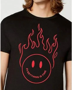 Hot Sale 😀 Everything Is Fine T 👕 Shirt 🔥 -EASY Come EASY GO-shop 03908290 b