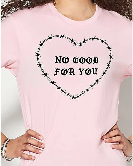 Outlet ✨ No Good for You T 👕 Shirt 😉 4 Outlet ✨ No Good for You T 👕 Shirt 😉 - Image 2