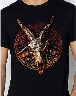 Alternative view of Best Sale 😉 Baphomet T 👚 Shirt - Alchemy Gothic 😀