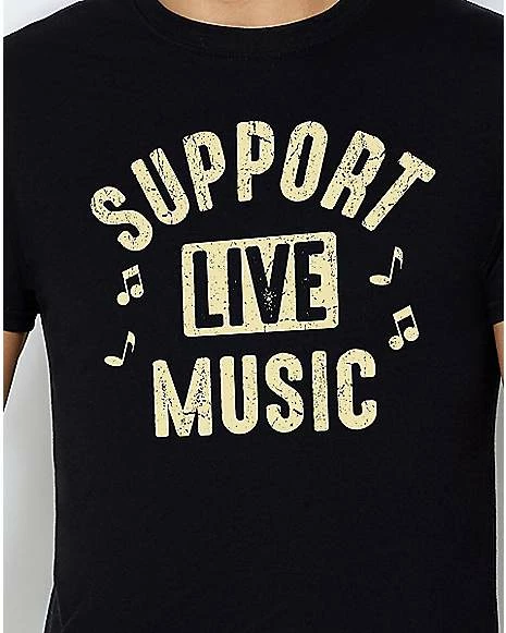 Outlet โจ Support Live Music T ๐ Shirt โ๏ธ 4 Outlet โจ Support Live Music T ๐ Shirt โ๏ธ - Image 2