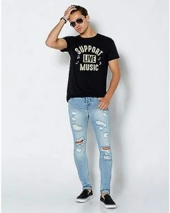 Outlet โจ Support Live Music T ๐ Shirt โ๏ธ 8 Outlet โจ Support Live Music T ๐ Shirt โ๏ธ -EASY Come EASY GO-shop 03911351 c