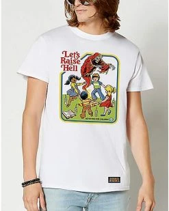 Cheapest ⭐ Let's Raise Hell T 👚 Shirt - Steven Rhodes 🛒