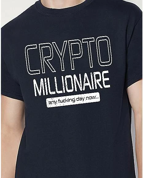 New ๐ Crypto Millionaire T ๐ Shirt ๐ 4 New ๐ Crypto Millionaire T ๐ Shirt ๐ - Image 2