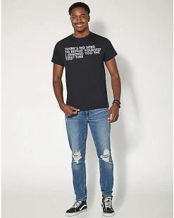 Coupon 🛒 Stop Repeating Yourself T 👕 Shirt - DPCTED 🔔 -EASY Come EASY GO-shop 03922630 c