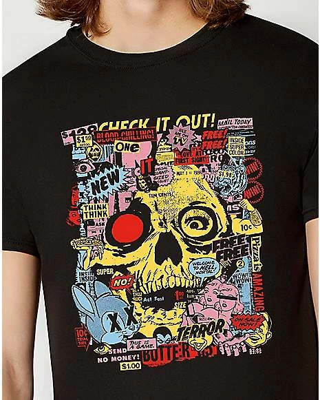 Cheap ๐ Cut and Paste Skull Collage T ๐ Shirt - Adam Antium ๐ 4 Cheap ๐ Cut and Paste Skull Collage T ๐ Shirt - Adam Antium ๐ - Image 2