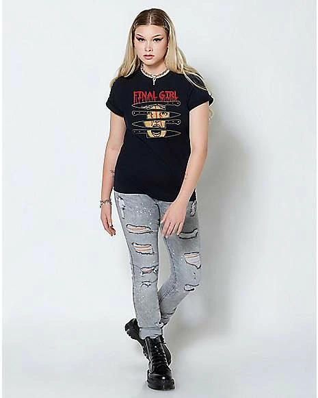 Budget ๐ Final Girl T ๐ Shirt - Last Light Apparel ๐ 5 Budget ๐ Final Girl T ๐ Shirt - Last Light Apparel ๐ - Image 3