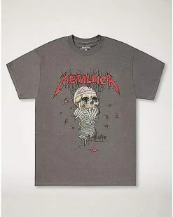 Best Sale 😍 Skeleton Metallica T 👚 Shirt 🌟