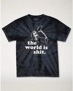 Best Pirce ✨ The World Is Shit T 👕 Shirt 🥰