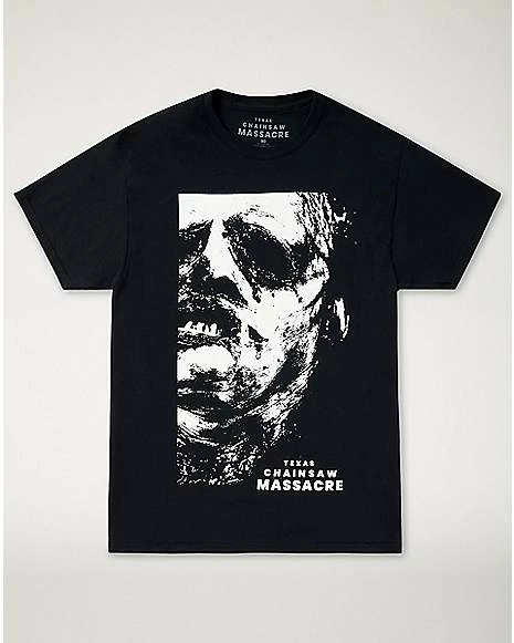 Promo 😀 Wear Your Mask Leatherface T 👚 Shirt - Texas Chainsaw Massacre 👍 3 Promo 😀 Wear Your Mask Leatherface T 👚 Shirt - Texas Chainsaw Massacre 👍