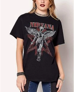 Cheapest 🥰 In Utero Album T 👕 Shirt - Nirvana 😀