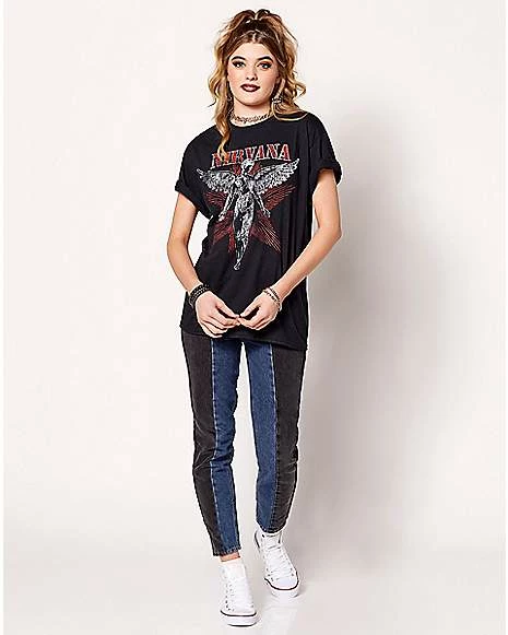 Cheapest 🥰 In Utero Album T 👕 Shirt - Nirvana 😀 5 Cheapest 🥰 In Utero Album T 👕 Shirt - Nirvana 😀 - Image 3