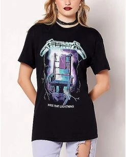 New ✨ Ride the Lightning Metallica T 👚 Shirt ✨