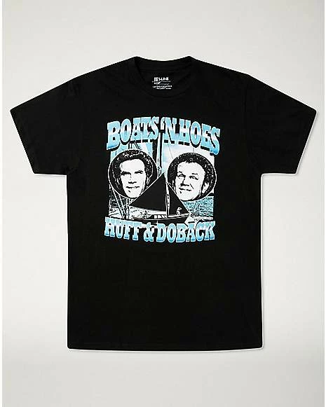 Cheap ๐ Boats 'N Hoes Huff and Doback Step Brothers T ๐ Shirt ๐ฏ 3 Cheap ๐ Boats 'N Hoes Huff and Doback Step Brothers T ๐ Shirt ๐ฏ