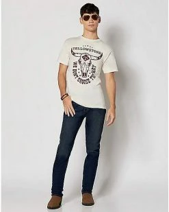 Brand new ๐ฅ Yellowstone Skull T ๐ Shirt โ 10 Brand new ๐ฅ Yellowstone Skull T ๐ Shirt โ -EASY Come EASY GO-shop 03950953 c