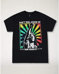 New 👏 Stand Up T 👚 Shirt - Bob Marley ✨