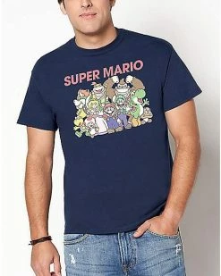 Flash Sale 🔔 Super Mario Characters Group T 👚 Shirt 😀