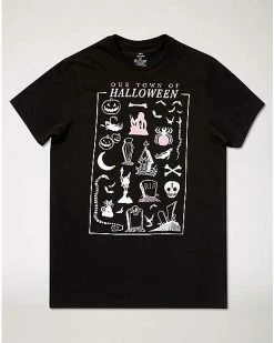 Cheap ✨ Our Town of 🧛 Halloween T 👕 Shirt - The Nightmare Before 🎄 Christmas 😀