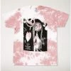 New 🤩 Pink Tie Dye Jack Skellington and Sally T 👚 Shirt - The Nightmare Before 🎄 Christmas ❤️