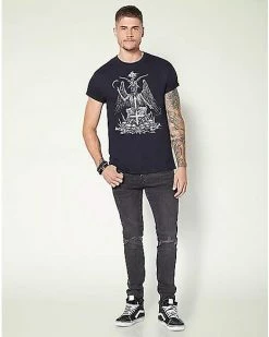 Budget ✨ Baphomet T 👚 Shirt - Sawblade666 🔥 -EASY Come EASY GO-shop 03976644 c